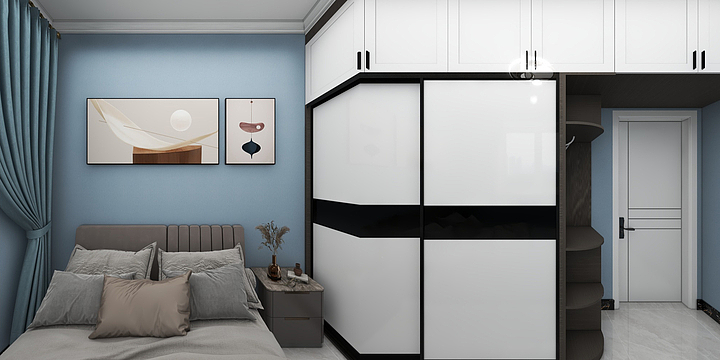 设计师牧尘cl-尚书苑3室东户-装修设计方案