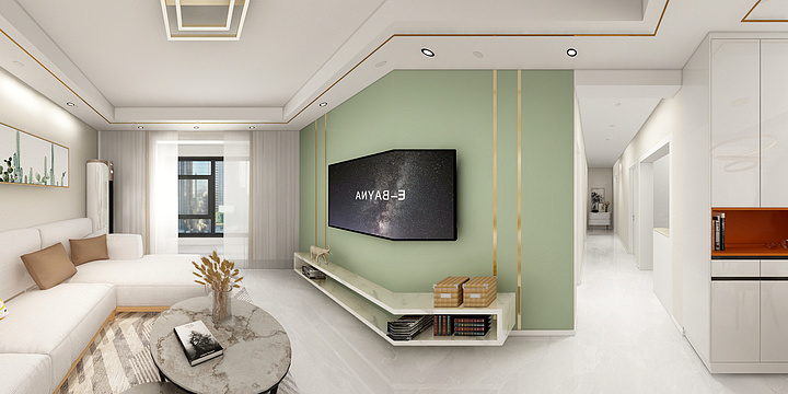 干装修的大龙-海信城118㎡ 雷雷-装修设计方案