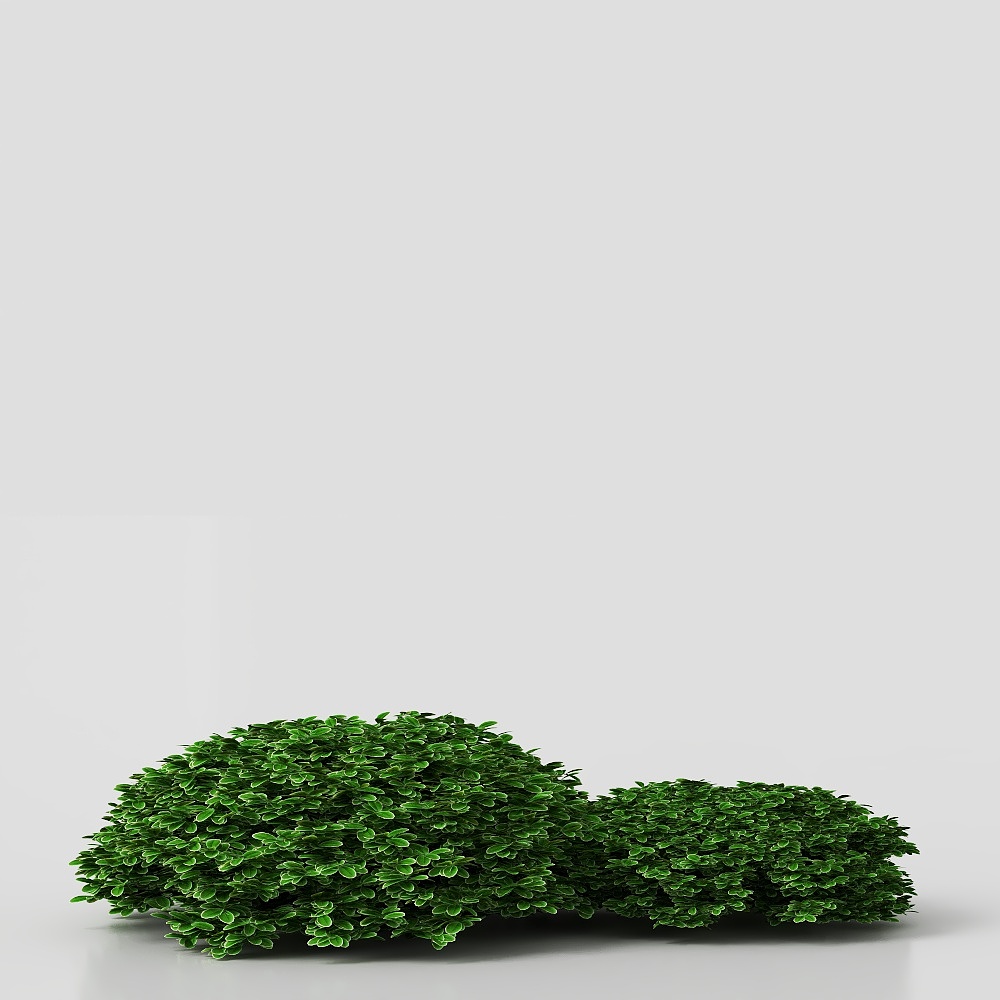 新中式庭院-草堆组合3D模型