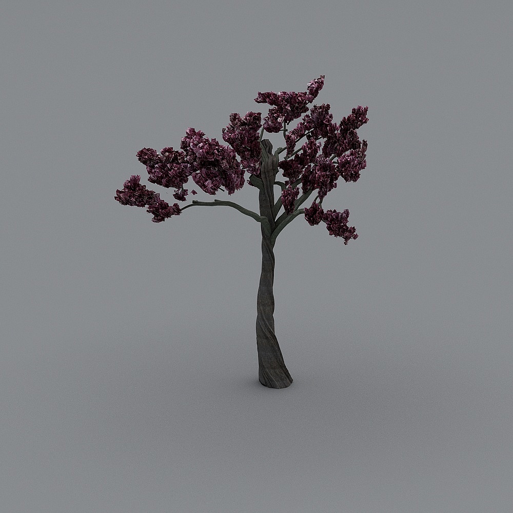 洪七公桃树3D模型