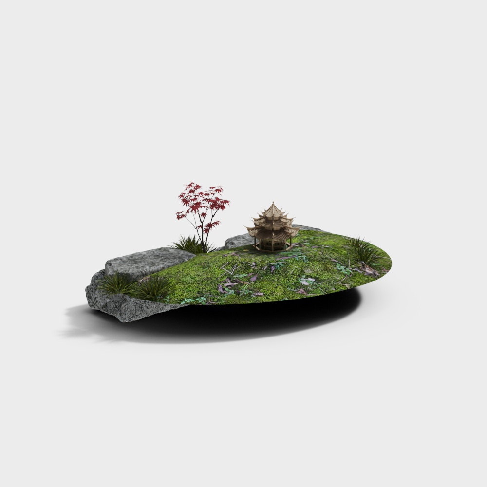 绿植小品景观