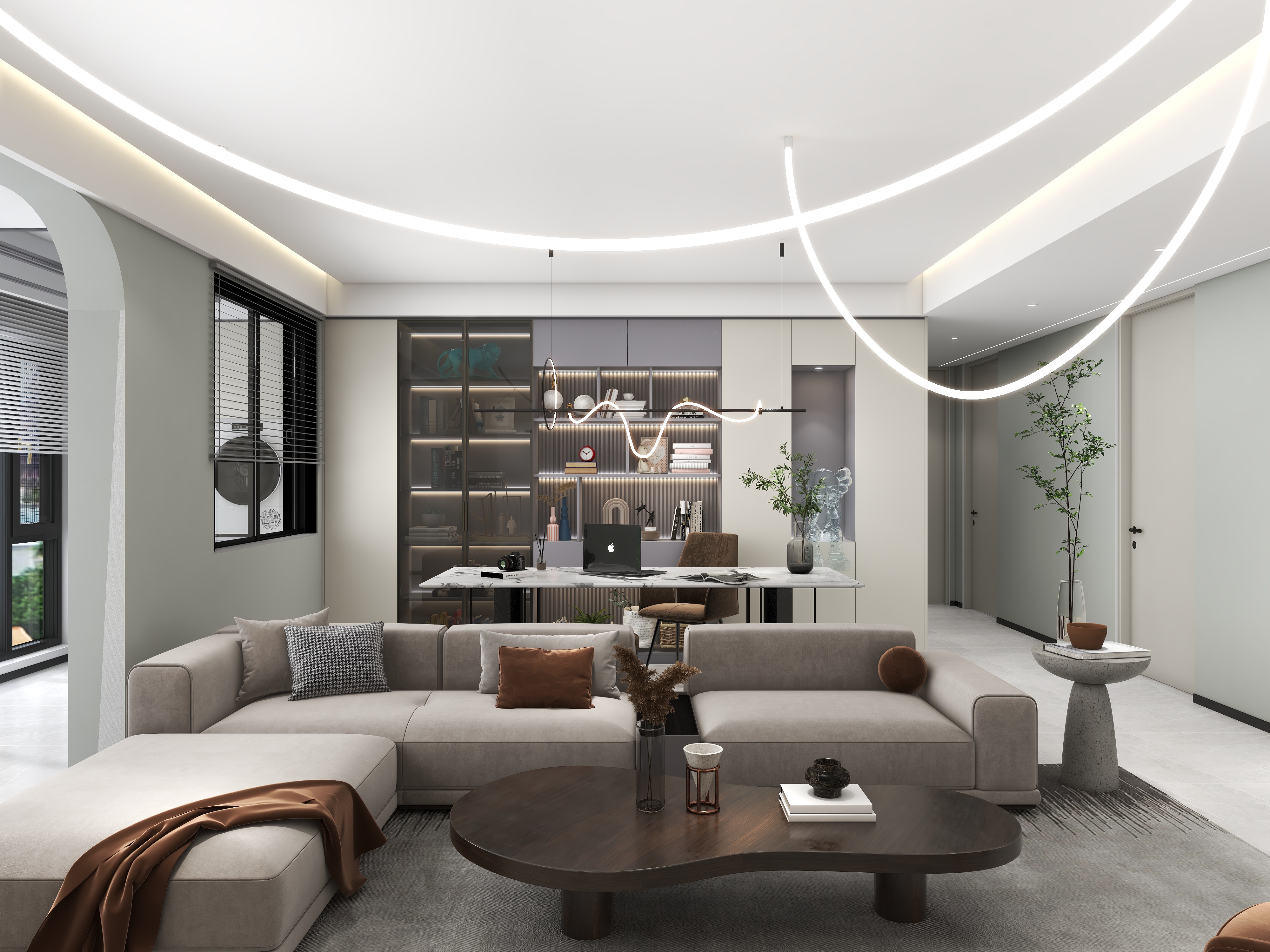 浙江天台诗尼曼CKFk-樾湖兰庭3-2-1102-装修设计方案