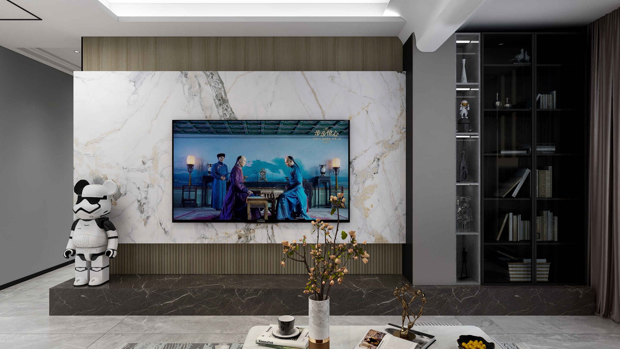 王都-高坪区漫悦湾东区跃层装修效果图