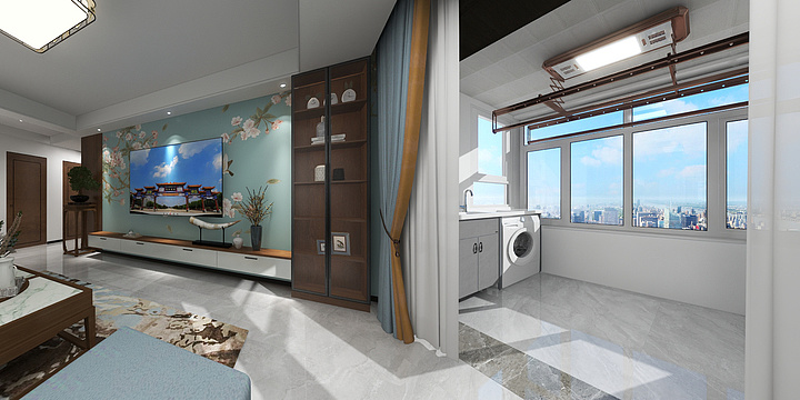 奢尚雅居软装设计-学府名都67-1-301-装修设计方案