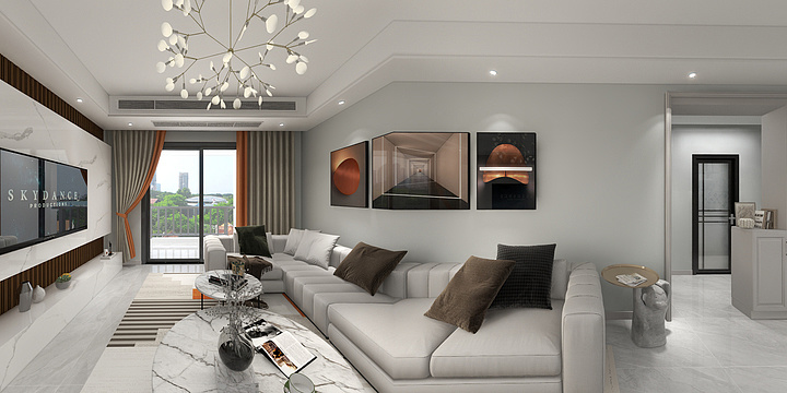 辰朗设计-龙城首府23-2-2-1杨世飞-装修设计方案