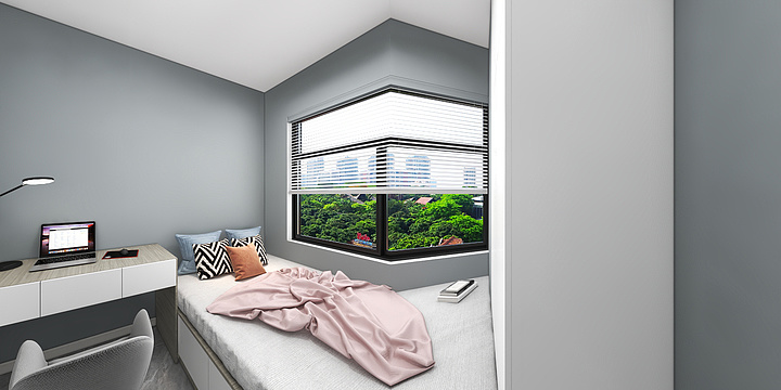 深蓝设计常远-铭家御匠装饰-孔雀城现代风格-娟子设计-装修设计方案