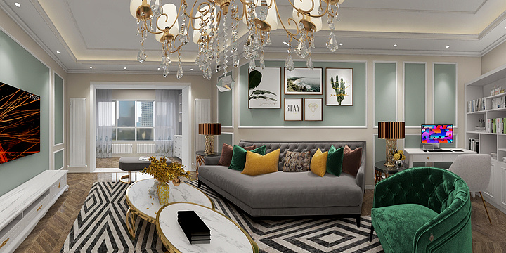 装修设计史冰-效果图-装修设计方案