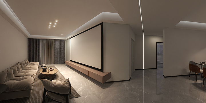 绘蓝空间设计-旭阳学府-装修设计方案