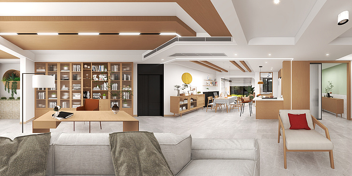 全景88-原木风.-装修设计方案