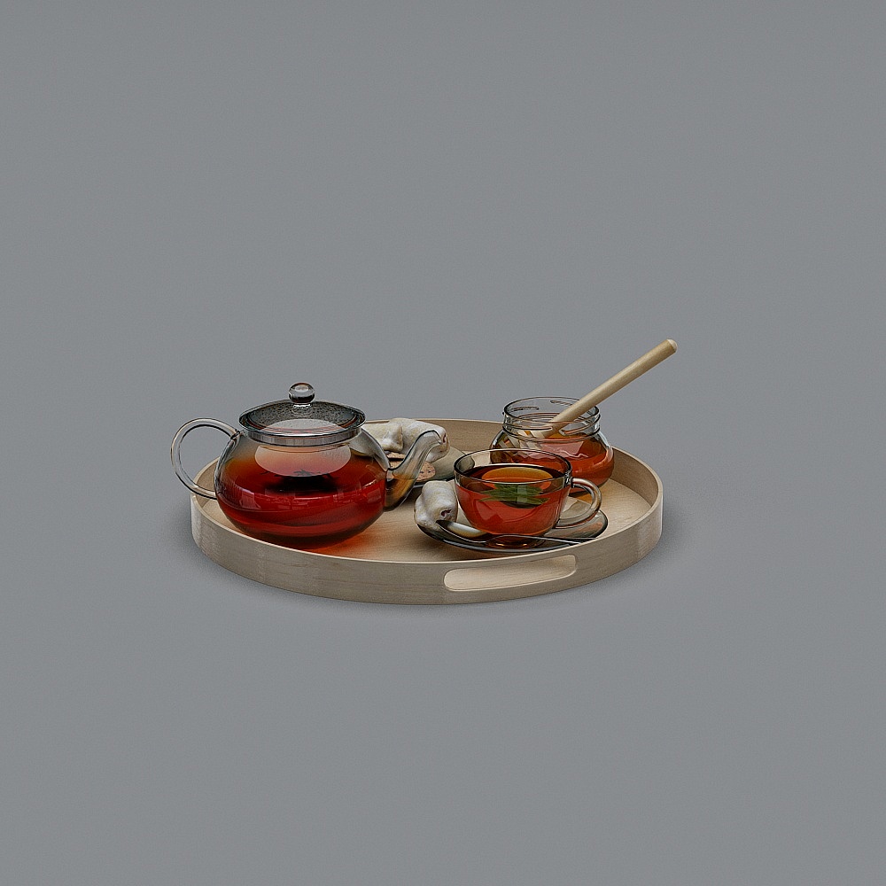 北欧摆件Tea Set3D模型