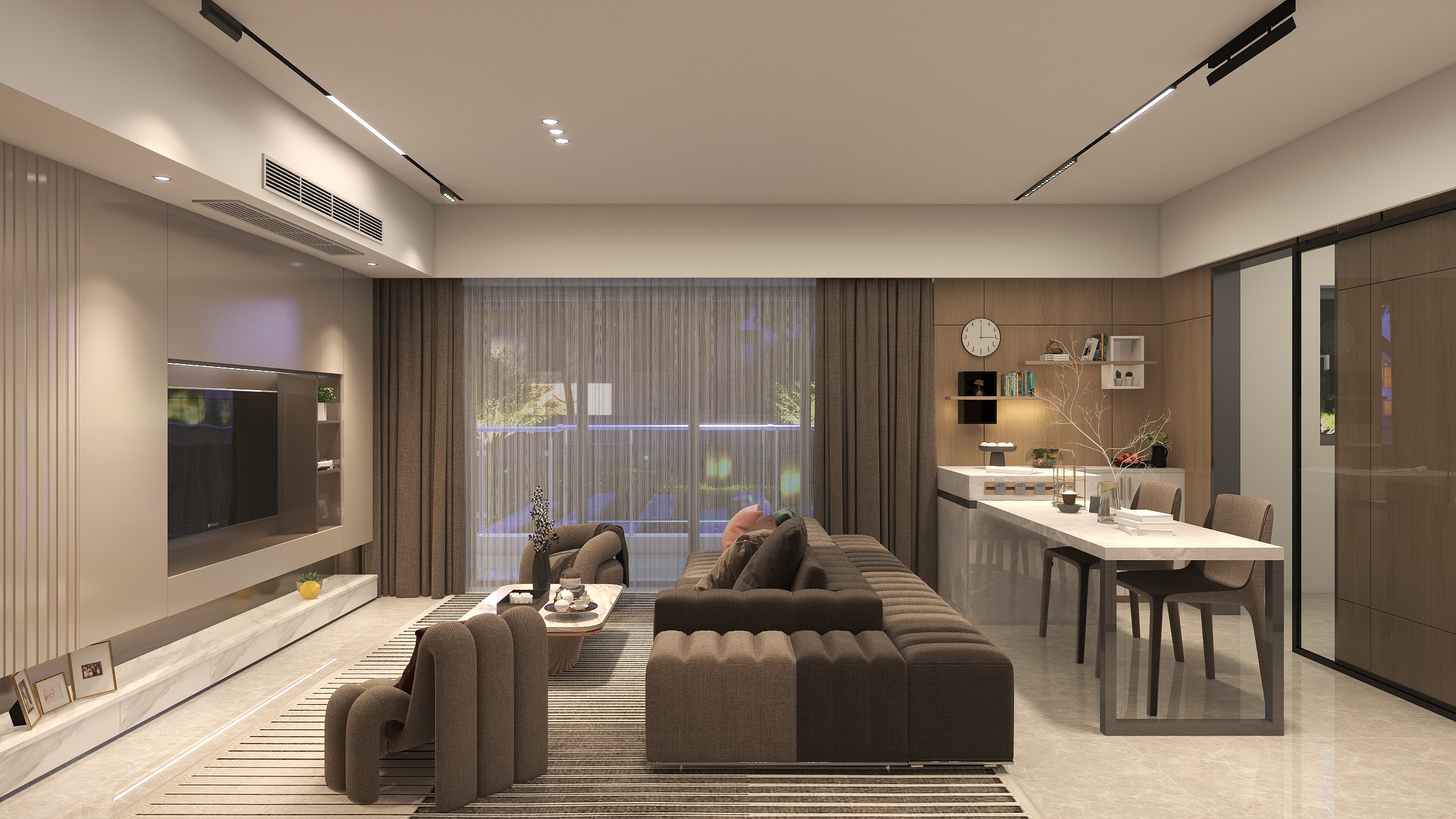 金境设计饰野艺术软装优品家具-时代芳华8-1003优品家具样板间-装修设计方案