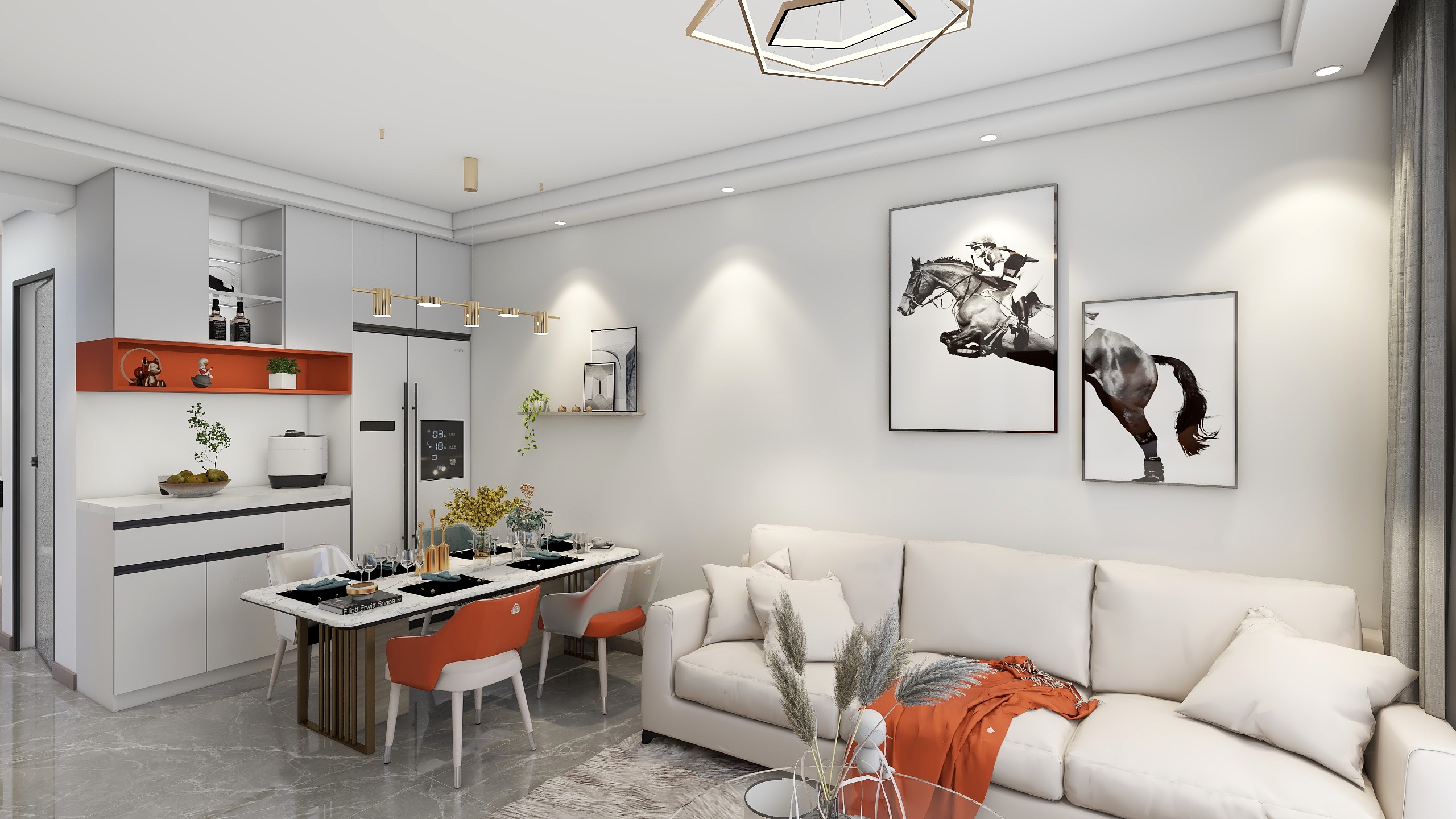 Fangcun_-跳跳虫-现代-两居装修效果图