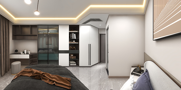 -张铭--领秀城-新中式-4-2101户型-副本-副本-装修设计方案