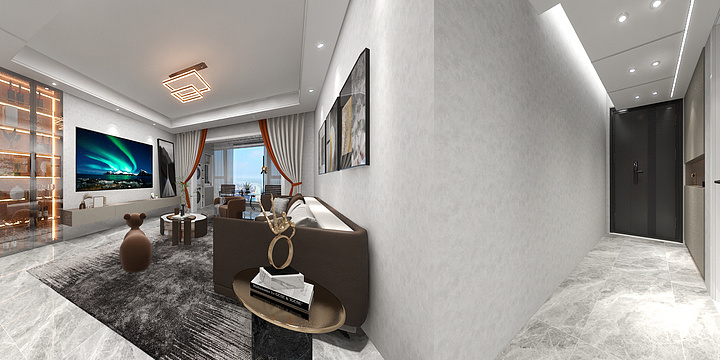 奢尚雅居软装设计-外滩玺园2-2-2301-装修设计方案