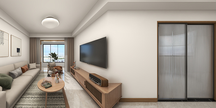 KJL89-美的映海潮1幢801室-装修设计方案