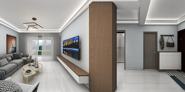 筑家设计-天一海上阳光-装修设计方案