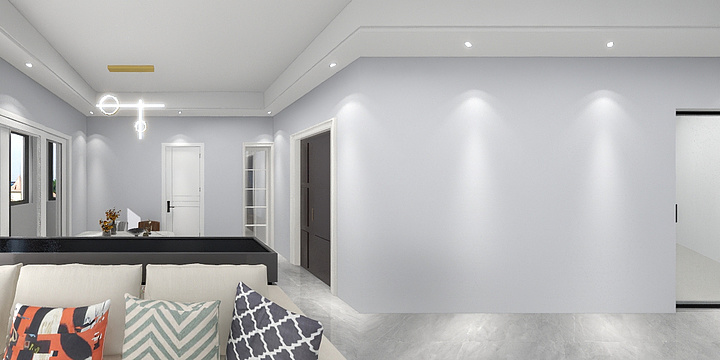 胡进林-瑞和园89.50㎡B户型3室2厅1卫-装修设计方案