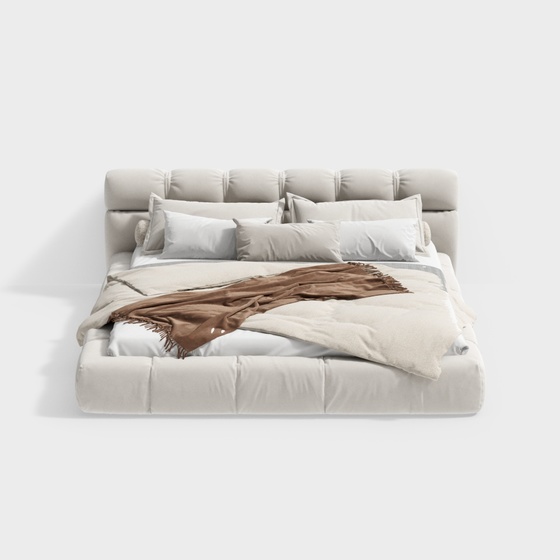 Modern Bed sets,beige
