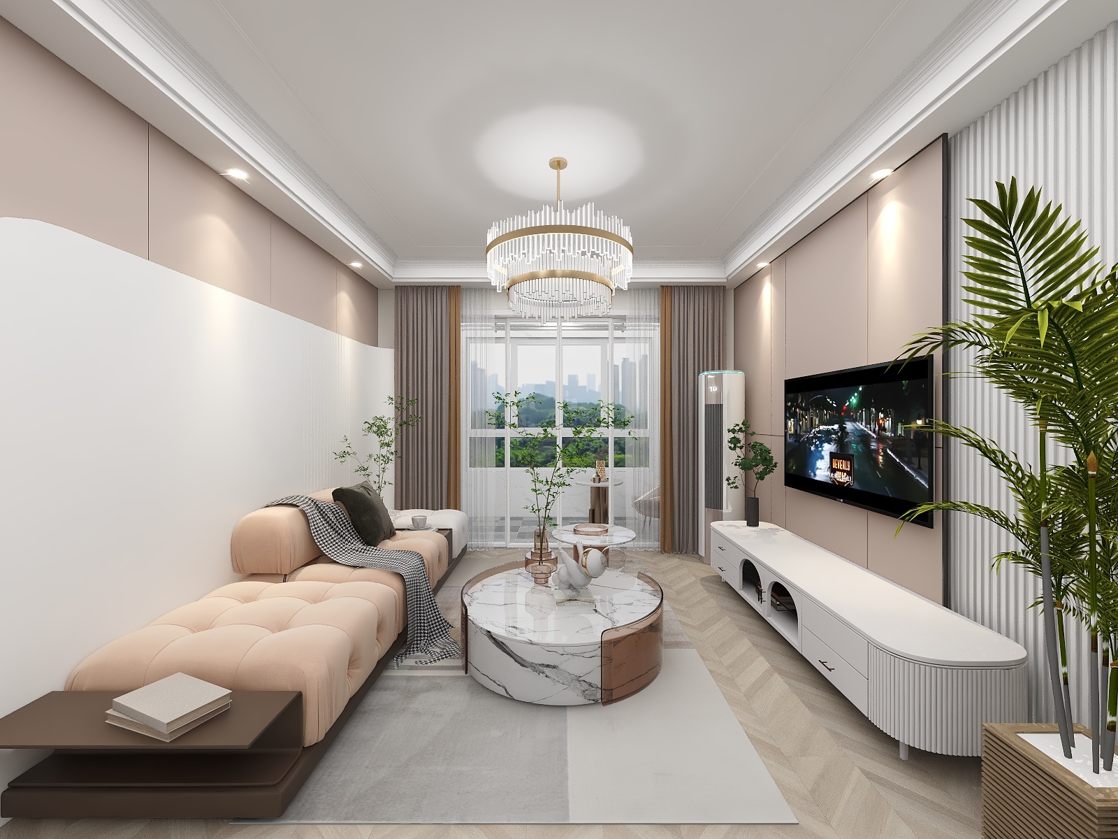 夏梦焱-法式轻奢装修效果图