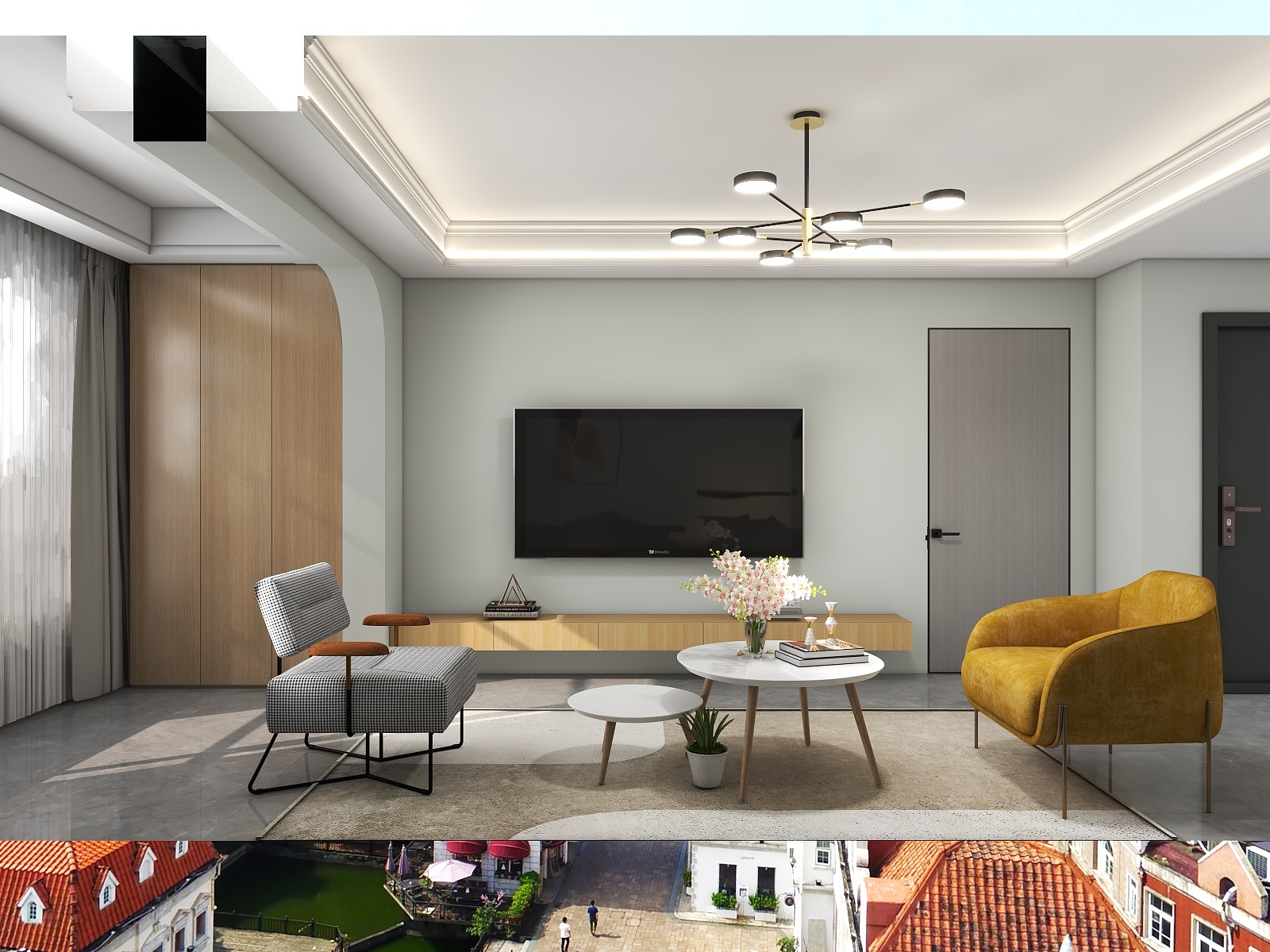 赵振峰-御府南苑北欧风格-装修设计方案