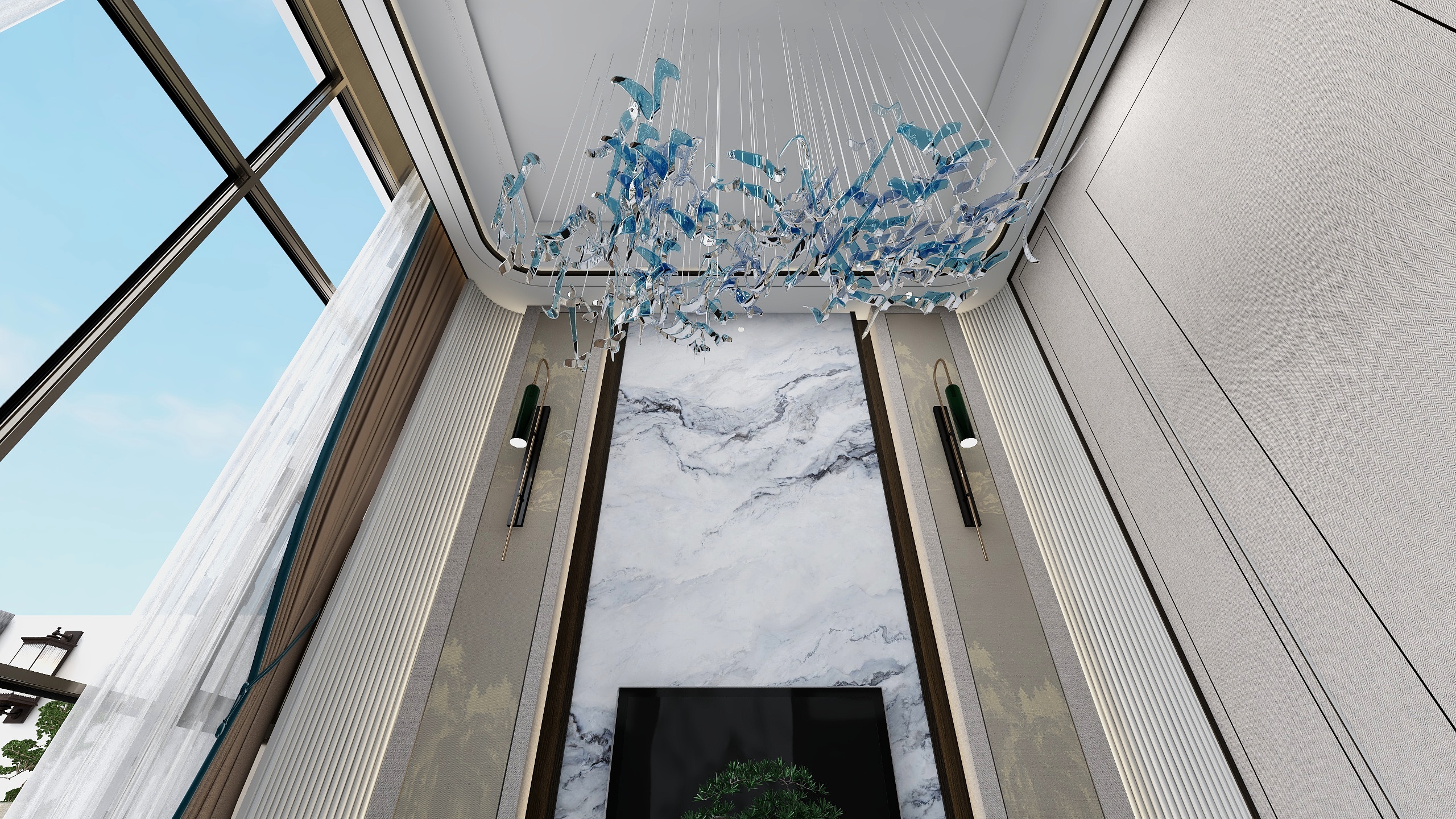 铭卓设计1-7785432293-客厅-装修设计方案