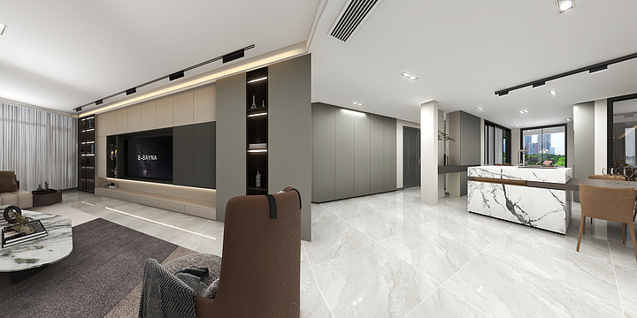 良峰许-良峰-观海听澜-5号楼101-装修设计方案