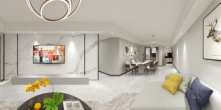 全屋定制MR李-观棠府38#1404-装修设计方案