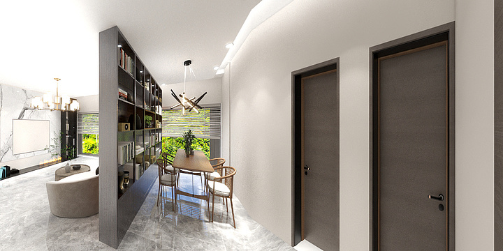 你猜猜rDmP-瑞和园89.50㎡B户型3室2厅1卫-装修设计方案