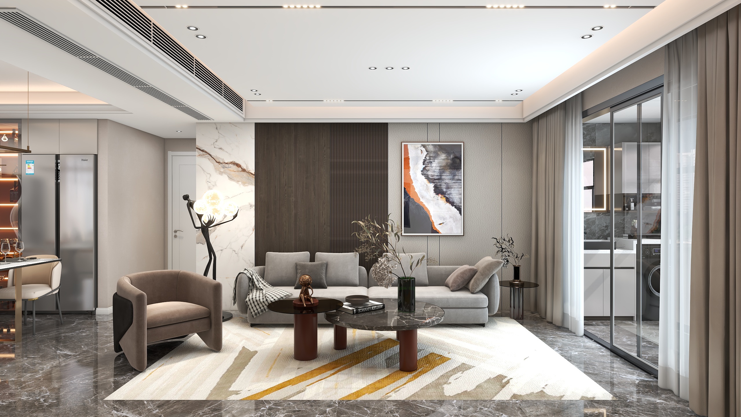 澜政-【空间方向】简约个性化-装修设计方案