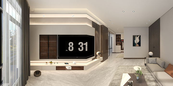 刘占峰-香山一号简约风-装修设计方案