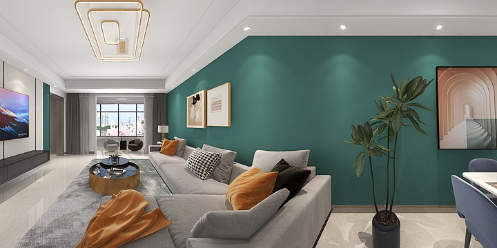 李斌-海威财富广场D座2003   杨-副本-副本-装修设计方案