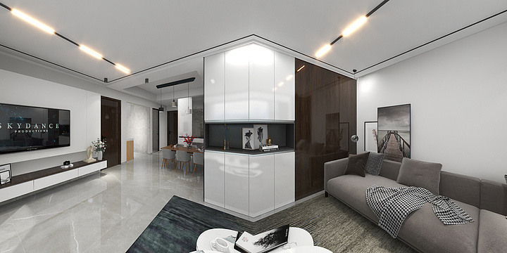 呆呆姐-昆明湖-结构改造-装修设计方案