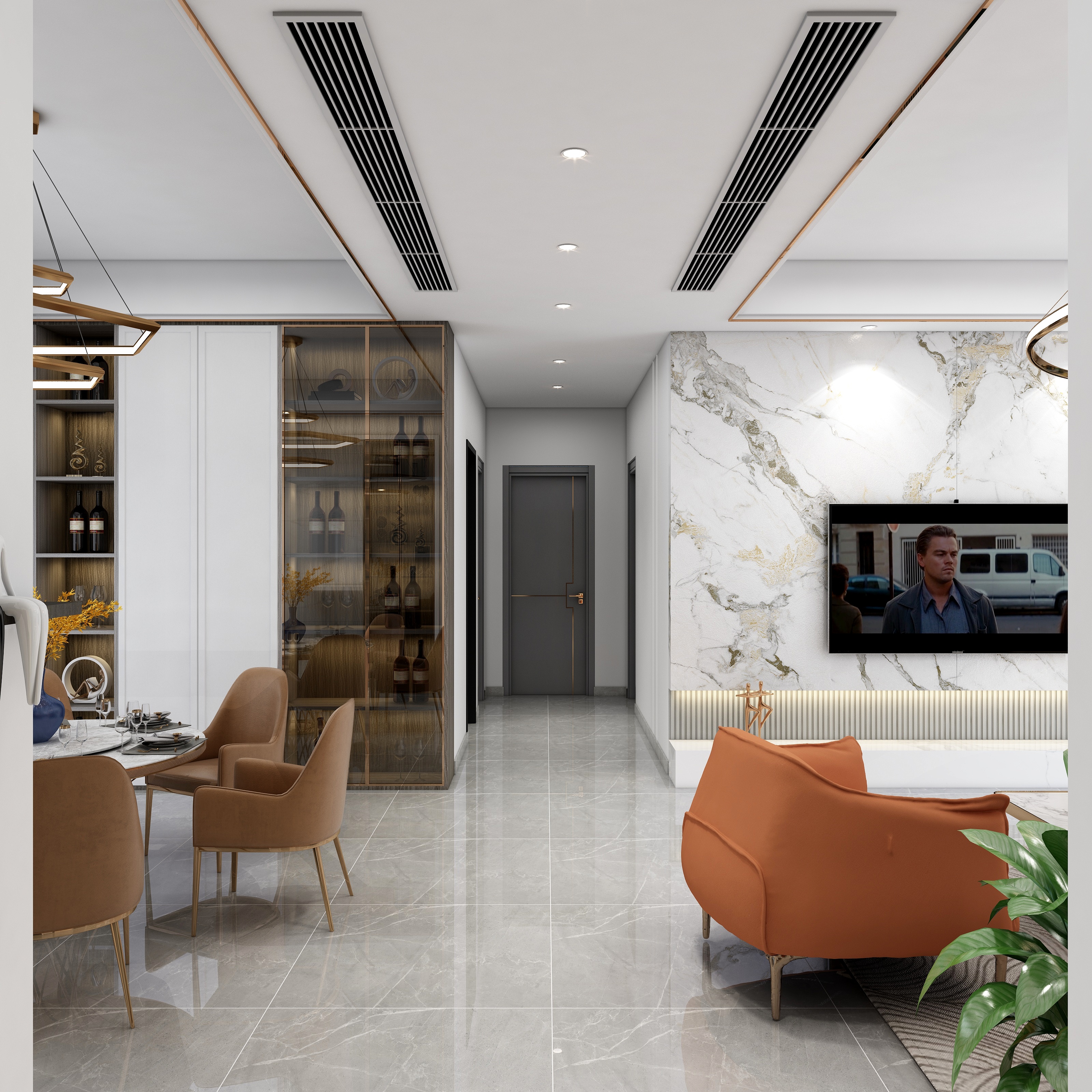 北海装修李工-天赐锦园-现代简约四房-双眼皮-装修设计方案