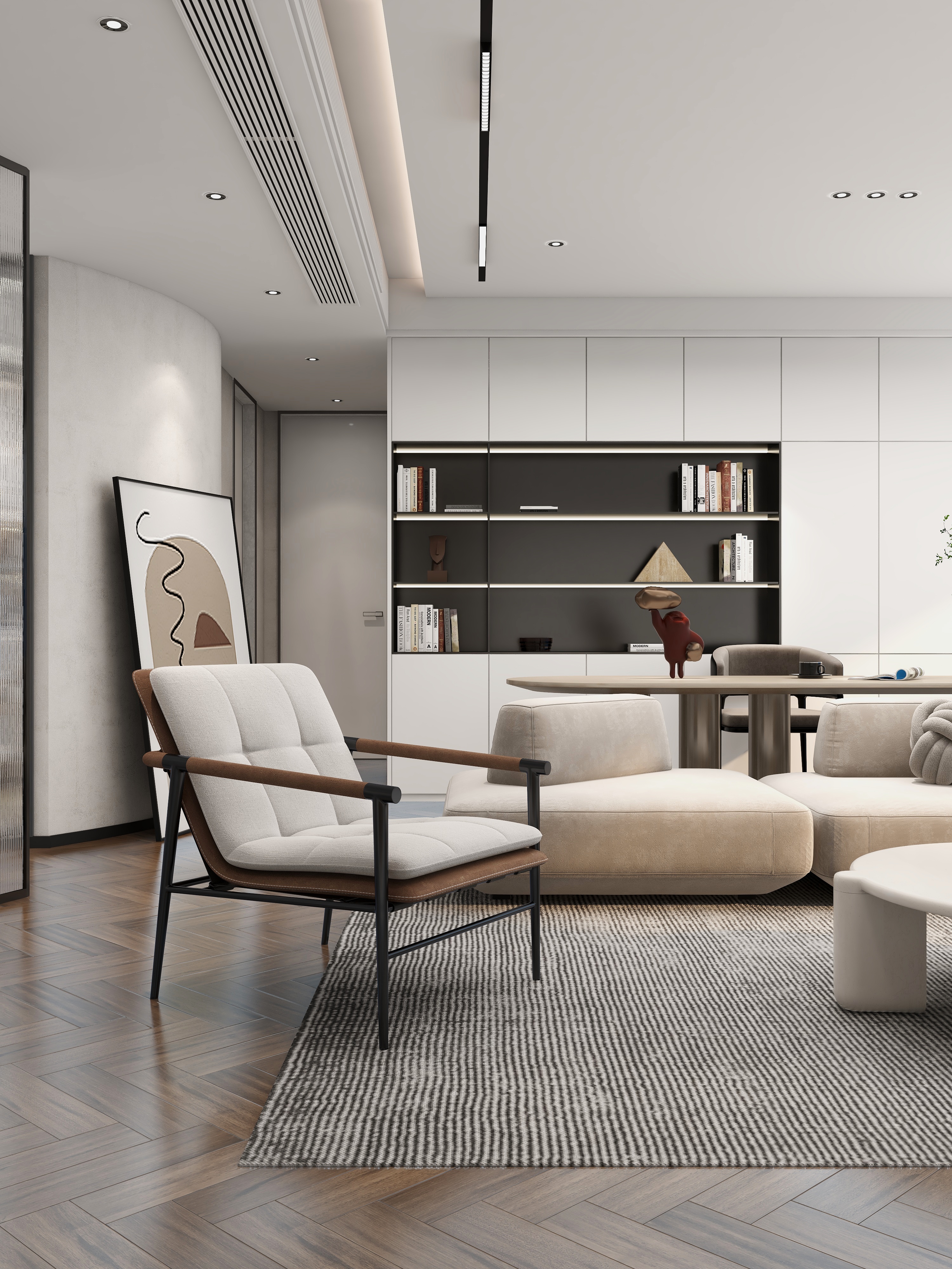 D_designer-220平方现代简约6室2厅4卫--装修设计方案