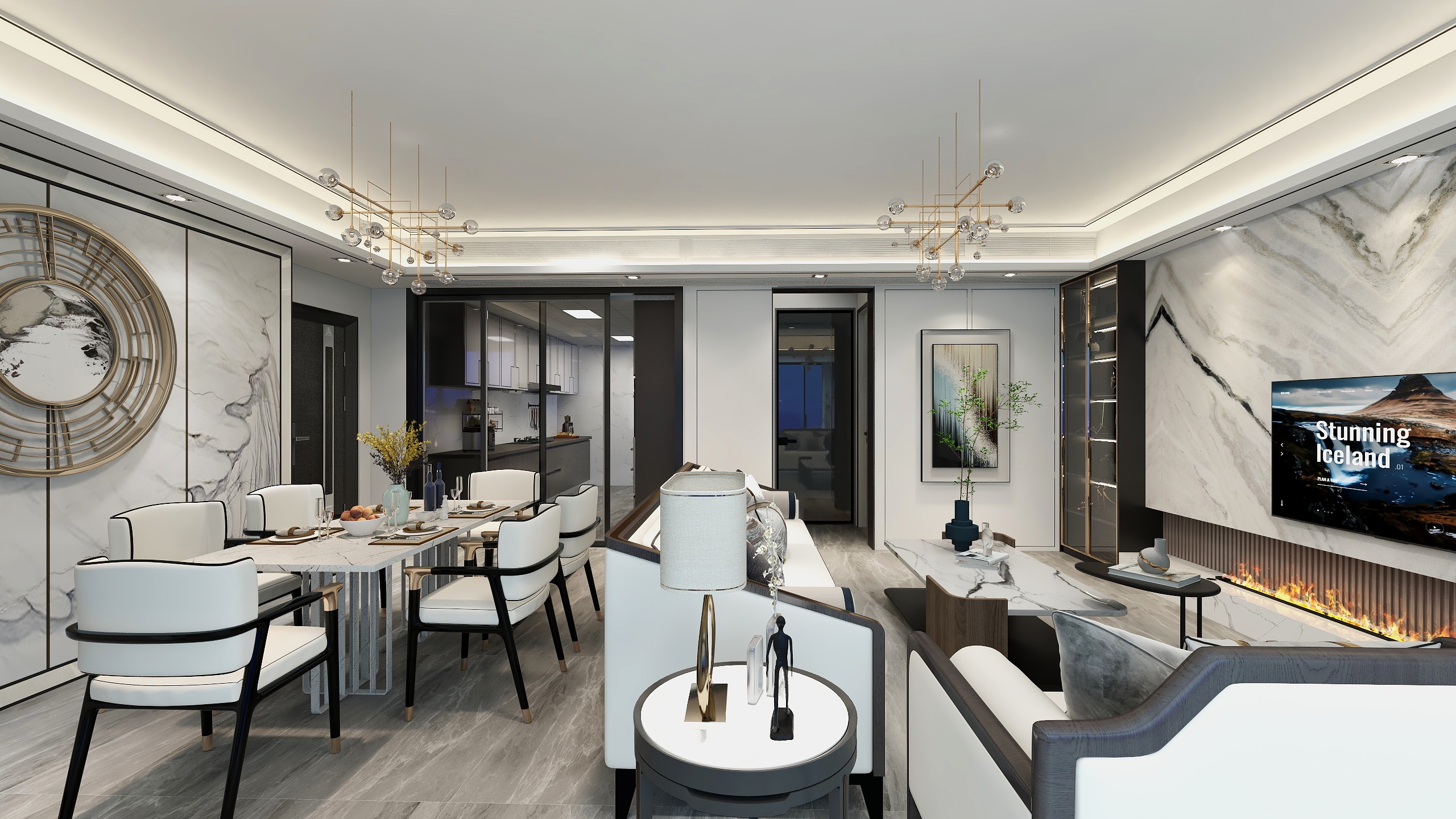 鸿鹄丶烙烨-131㎡2室-装修设计方案