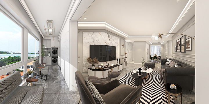 腹中语--天赐龙庭-装修设计方案