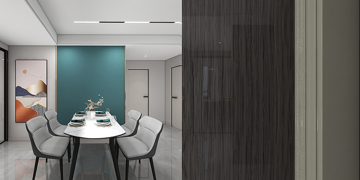 设计师王鹤盟-壹品天喜8#3-801.dwg-副本-副本-装修设计方案