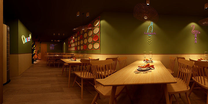 鬼才阿浪-辣子鸡二楼-装修设计方案