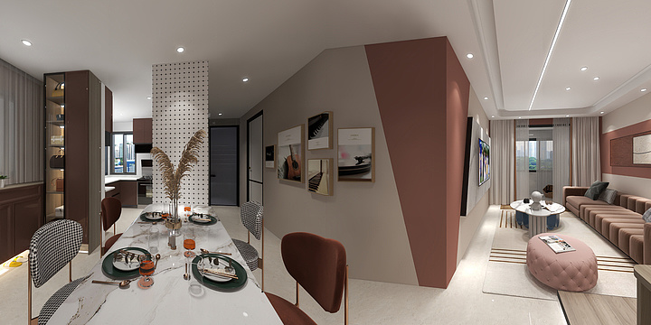 蓝都装饰有限公司-海德公园-装修设计方案