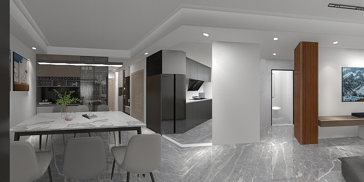 風Alex-观城世纪美居-装修设计方案