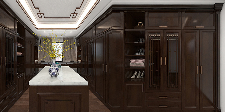 小阿庆-格林衣帽间效果-装修设计方案