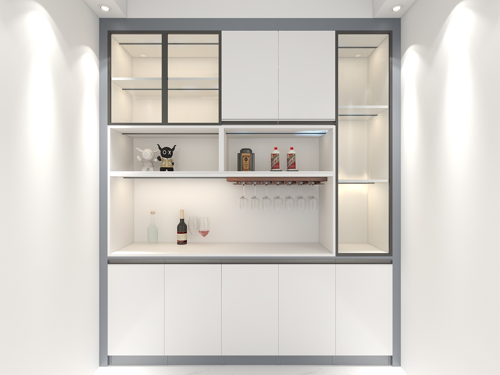 执弦之手认证-2米酒柜-装修设计方案