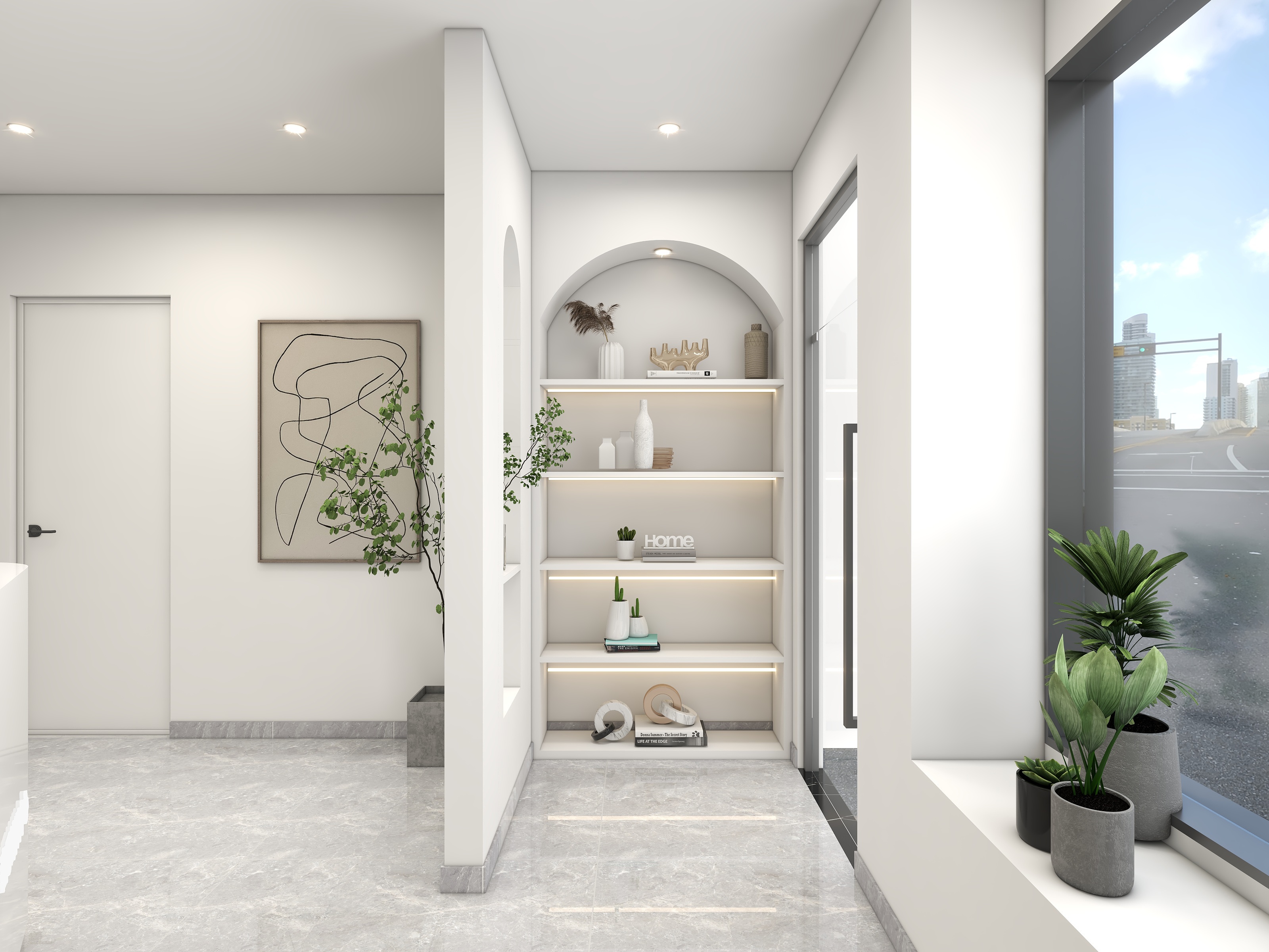 MOCAI-办公室全景效果-装修设计方案