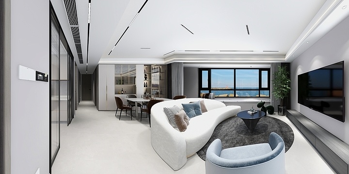 石文科设计-新城云昱11-302 -130㎡ 现代-装修设计方案