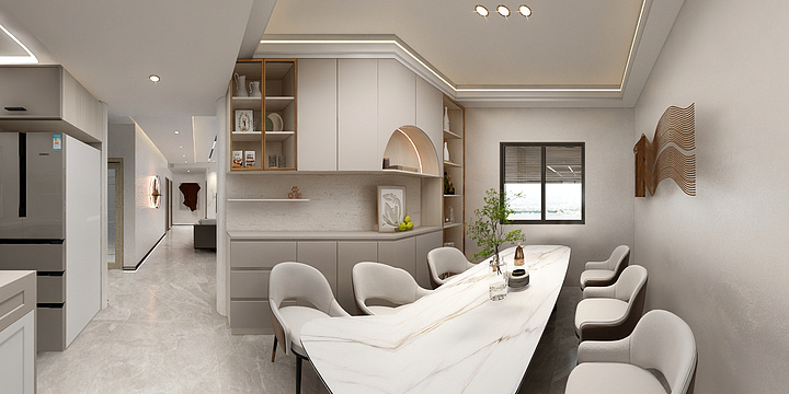 微元素空间工作室-永实·御湖尚城-装修设计方案