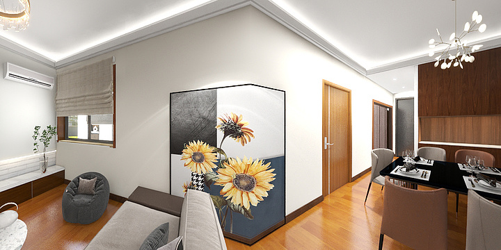 伍蓝-昌里东路-装修设计方案