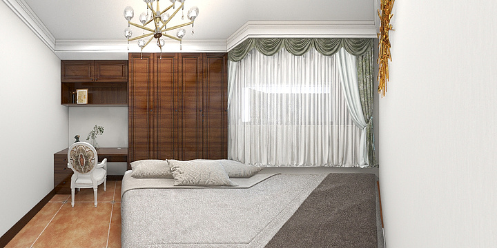 果什么蓝-考核户型-装修设计方案