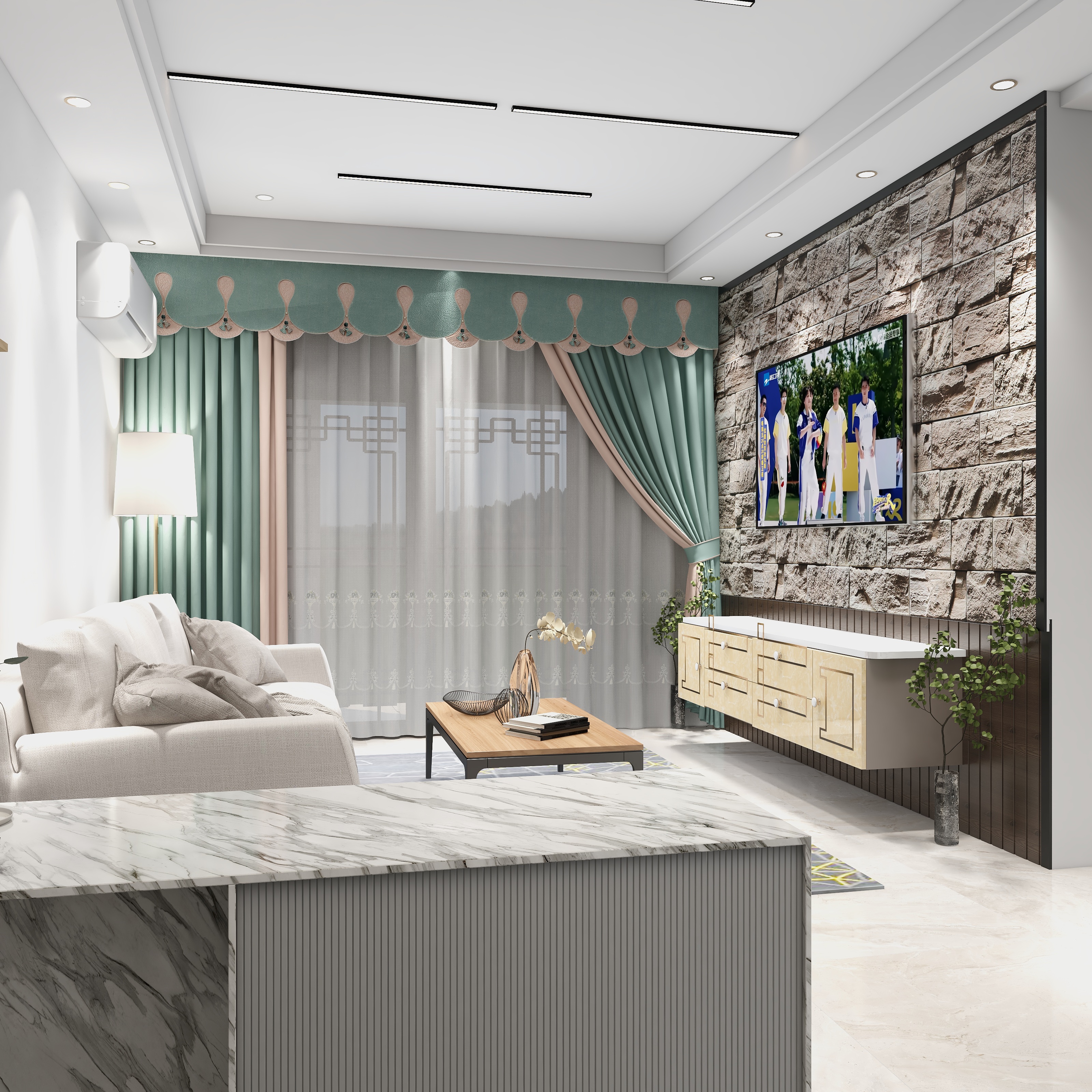 石头JM15833112596-鸿坤理想尔湾-装修设计方案