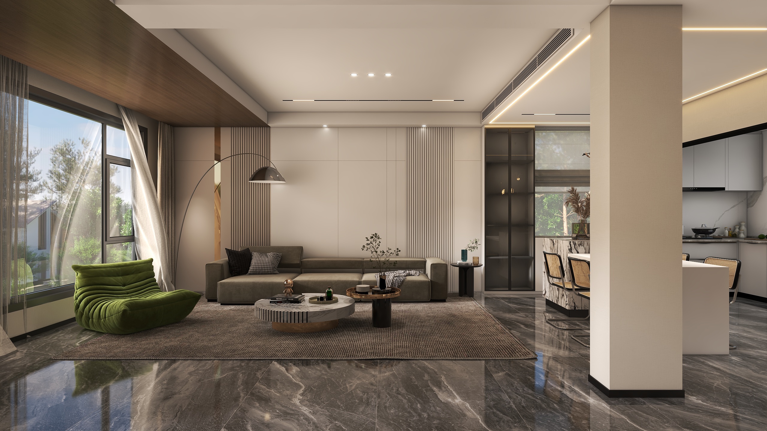 李芳媛FY-六和庄园91㎡-装修设计方案