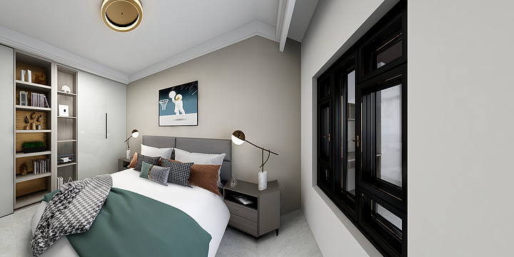 方城裕晟装饰-中粮9-2-901-装修设计方案